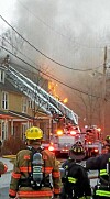 45 children and adults evacuated from fire in apartment complex | News ...